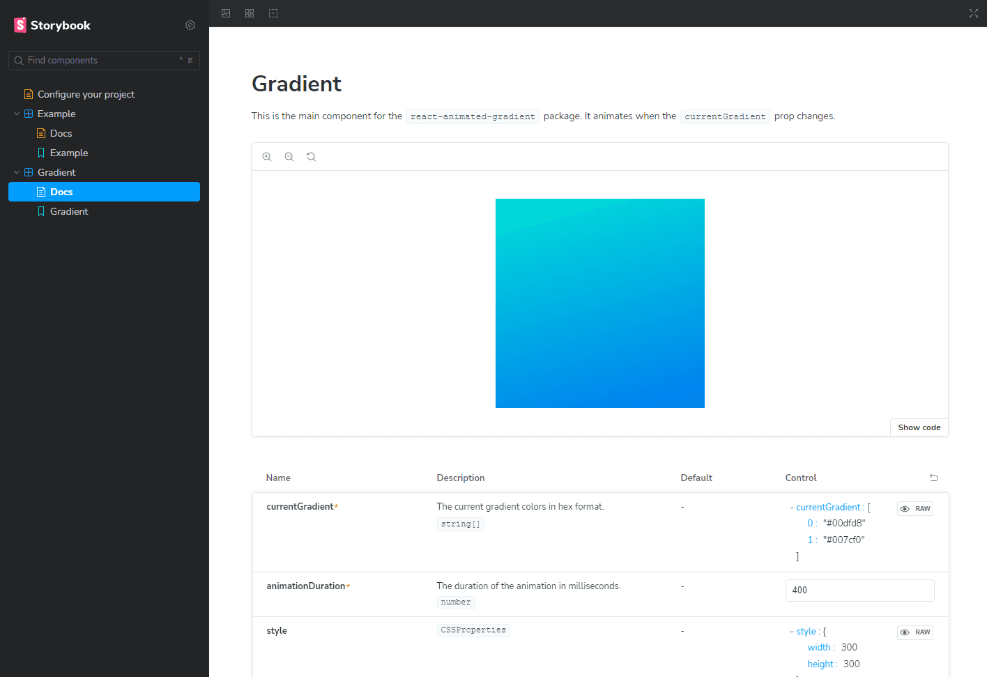 react-animated-gradient